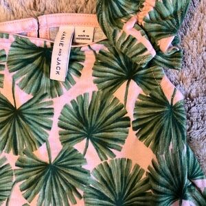 Janie and Jack Green Leaf Print Tank size 4
